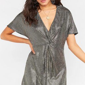 Show Me Your Mumu Twisted Mini Dress